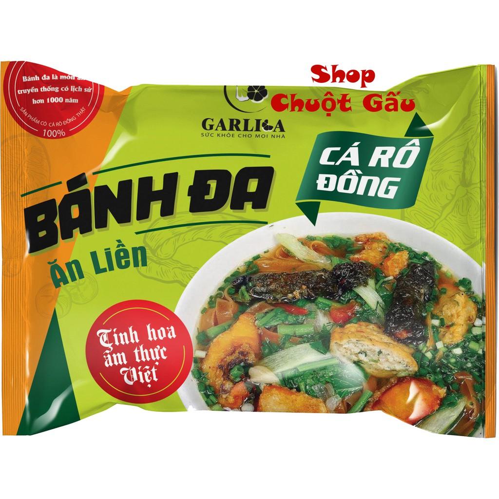 Bánh đa cá rô đồng ăn liền Garlica (110g