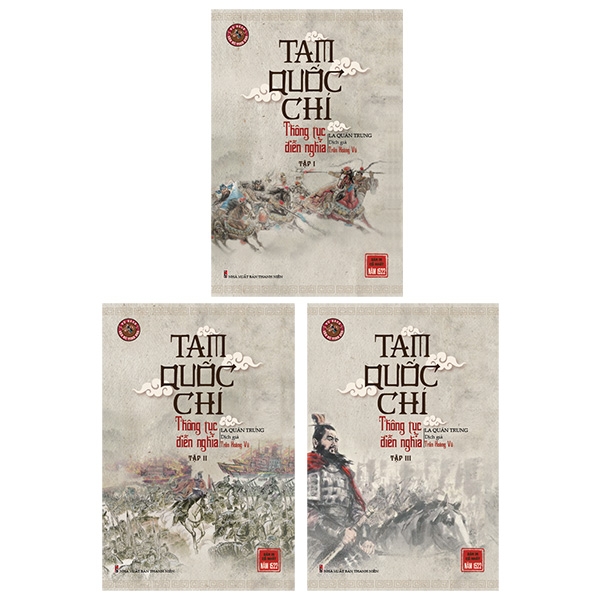 Boxset Tam Quốc Chí Thông Tục Diễn Nghĩa - Bìa Cứng (Bộ 3 Tập)