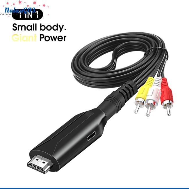Cáp Chuyển Đổi NA Av Sang Hdmi 1080p 720p Cho Pc Sang Tv Set-top Box