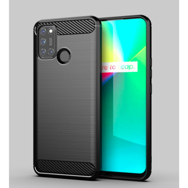 Ốp lưng chống sốc Vân Sợi Carbon cho Realme C17