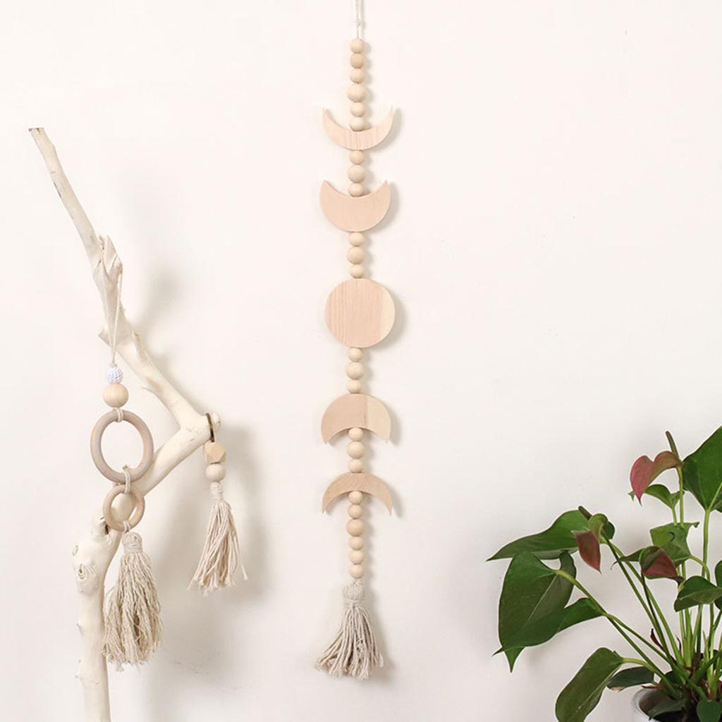 200pcs Round Wooden Beads Loose Spacer Unfinished Craft for DIY Jewelry Making