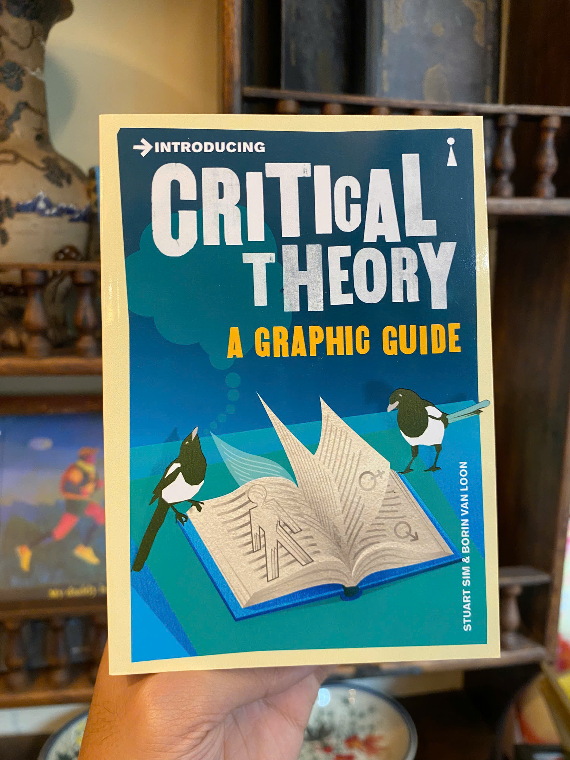 Sách - Introducing Critical Theory: A Graphic Guide by Stuart Sim | Philosophy / Nonfiction