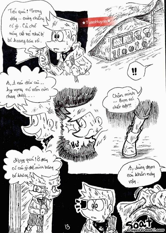 doraemon fan-made : nobita và cuộc phiêu lưu đến hòn đảo bị mất chapter 1 15