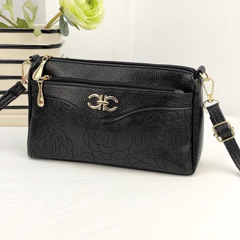 Túi xách trung niên nữ túi đeo chéo nữ cho mẹ kích thước 23x14x7,5cm