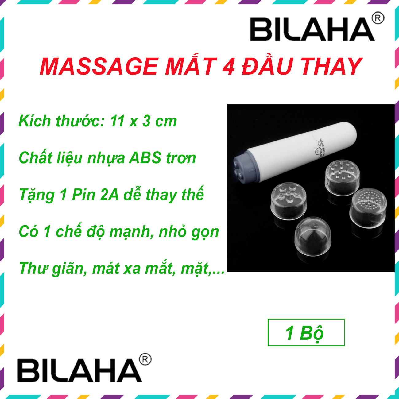 Máy massage cầm tay mini Wikileaks làm thon gọn khuôn mặt, tạo hình V-line, massage (Hàng Chính Hãng)