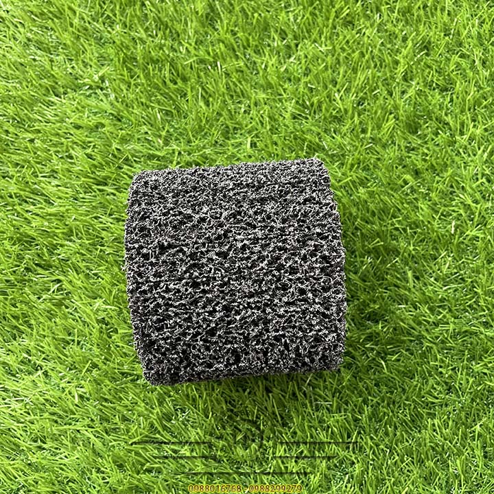 Trụ cao su tạo xước inox