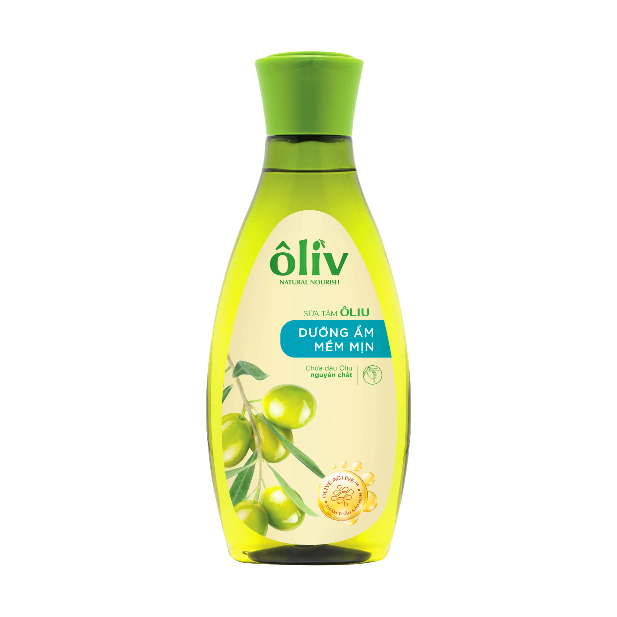 [Hàng Chính Hãng] Sữa Tắm Oliu Nguyên Chất Oliv Dưỡng Ẩm Mềm Mịn 250ml