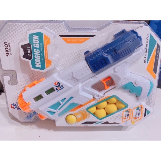 Đồ chơi hít xốp tròn và đầu nước 2in1 cho bé - Quà tặng hấp dẫn cho bé