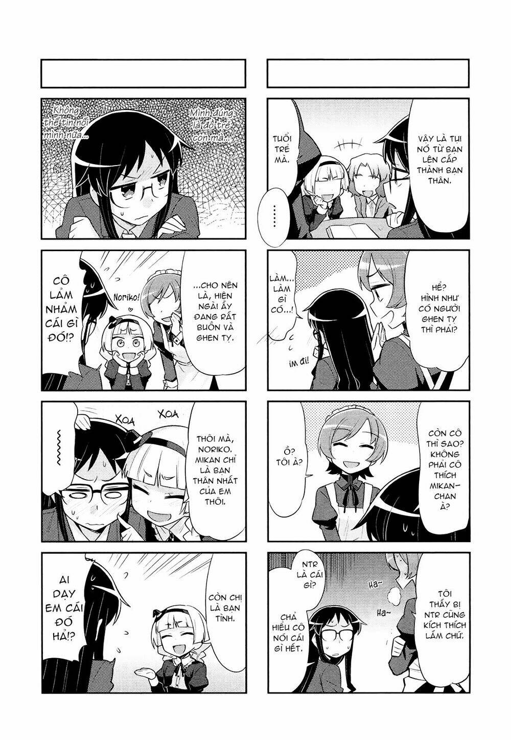majyo to houki to kurobuchi megane chapter 26 8