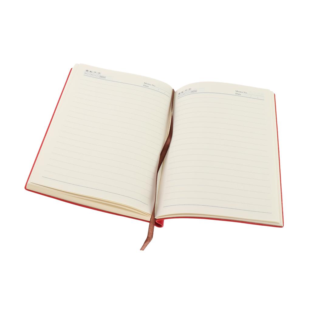 Home Office Use Business Notebook Writing Diary Journals Notebook Red