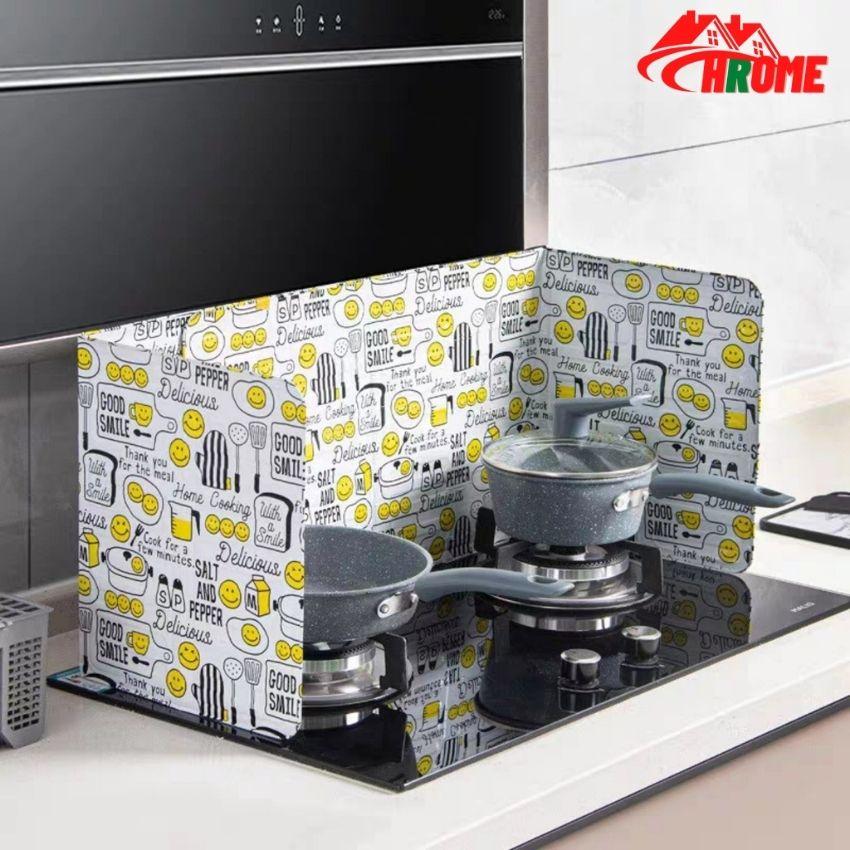 Vách Ngăn Chống Dầu Nấu Nướng, Vách Ngăn Dầu Bắn, Vách Ngăn Dầu Gấp Gọn, Tấm Nhôm Chắn Nhiệt Độ Cao