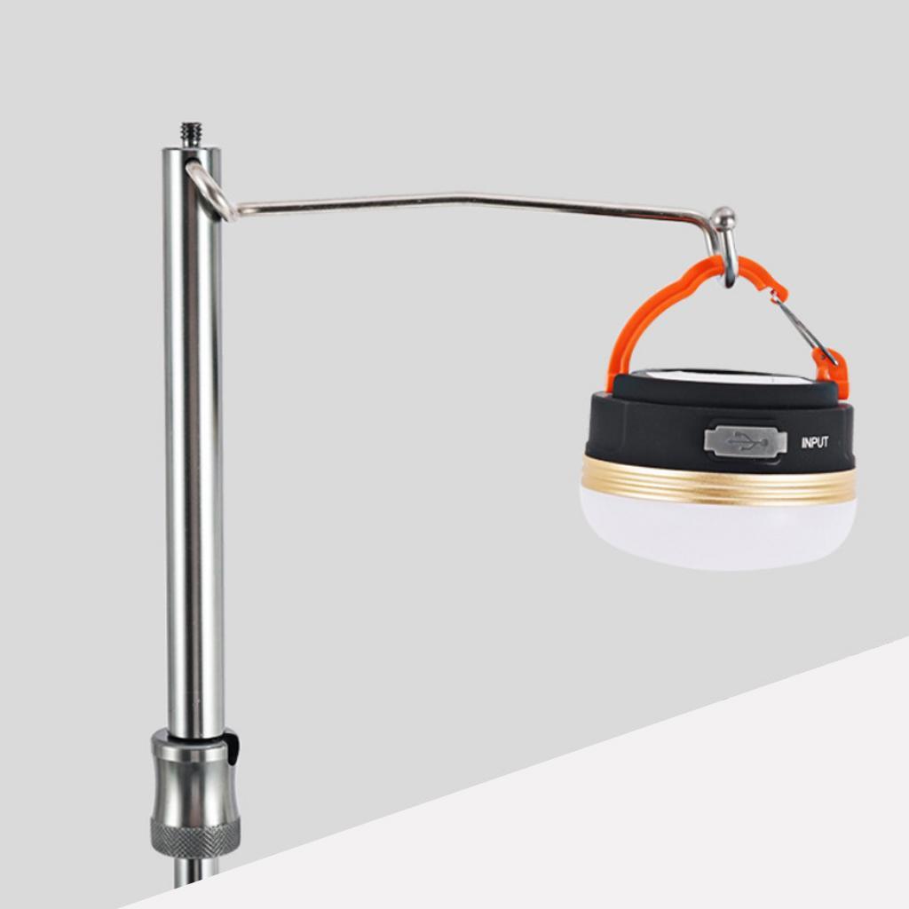 Portable Lightweight Foldable Camping Lantern Hanger for Picnic Backpacking