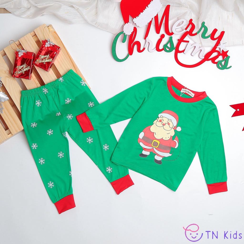 Bộ NOEL Dài Tay Cho Bé Trai Bé Gái Bộ Giáng Sinh Cho Bé Chất Cotton Cao Cấp Siêu C