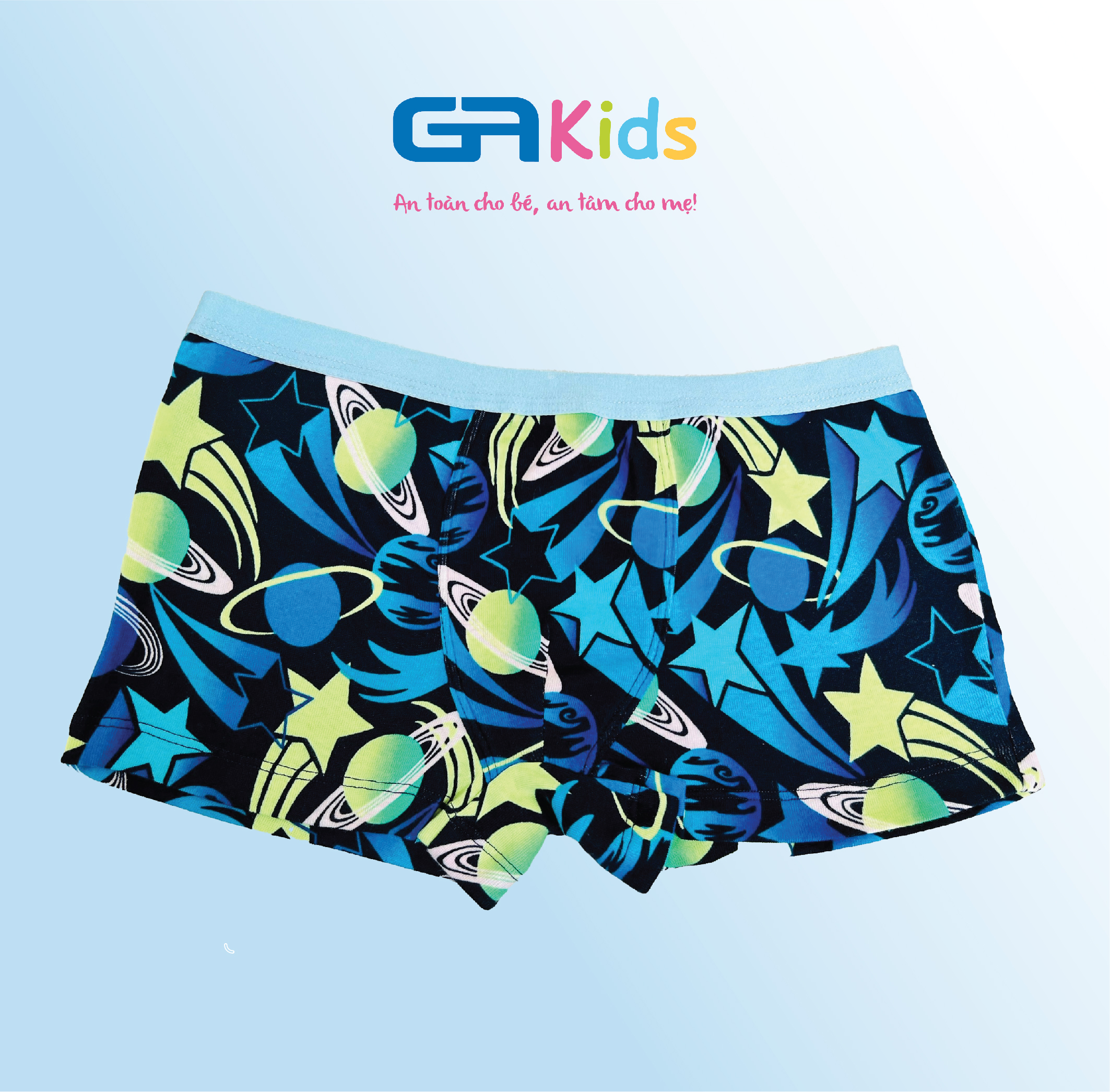 Set 7 Quần Lót Boxer Bé Trai GAKIDS - Cotton Cao Cấp, Thấm Hút Tốt, Thoải Mái Cho Bé Trai Năng Động Cả Ngày