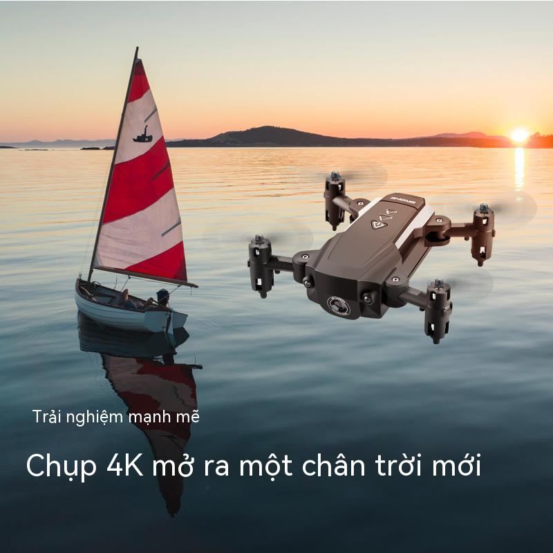 KK8 mini gấp máy bay không người lái 4k, máy bay điều khiển từ xa của quad