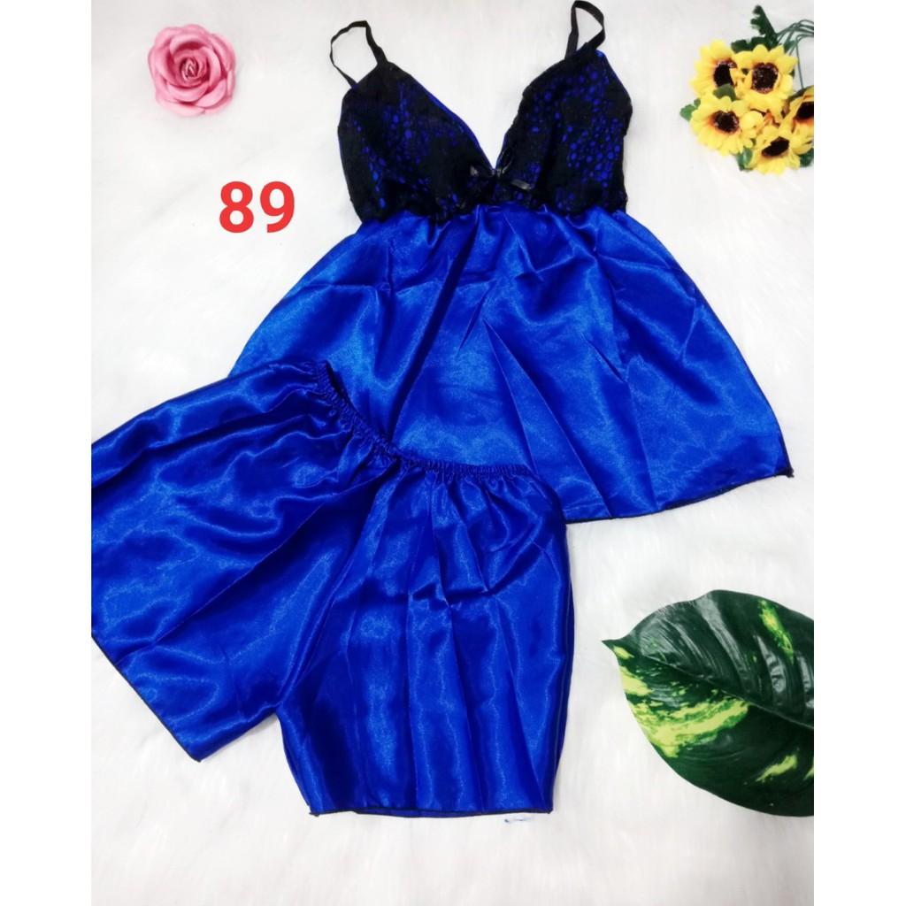 Đồ ngủ 2 dây mềm mịn thoải mái - ẢNH THẬT