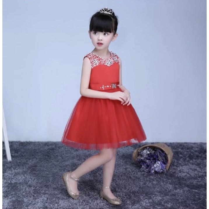 Váy công chúa kết kim sa size 3-10