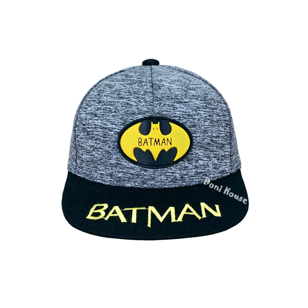 Nón Kết Mũ Lưỡi Trai Cho Bé Trai Gái Từ 6 7 8 9 10 Tuổi Vòng Đầu 53cm Batman NK251 - Doni House