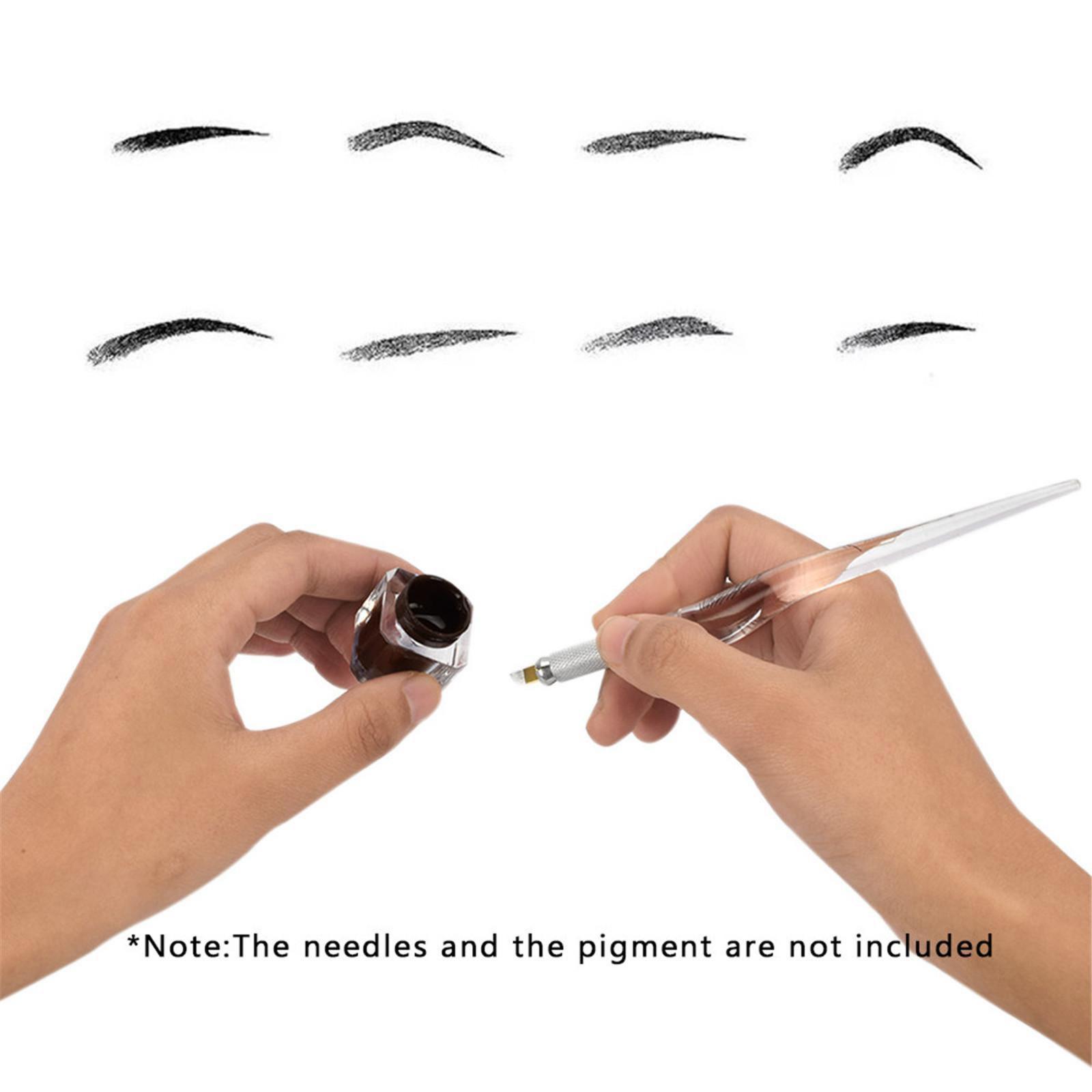 Eyebrow Permanent Pen Pigment Ink Practise