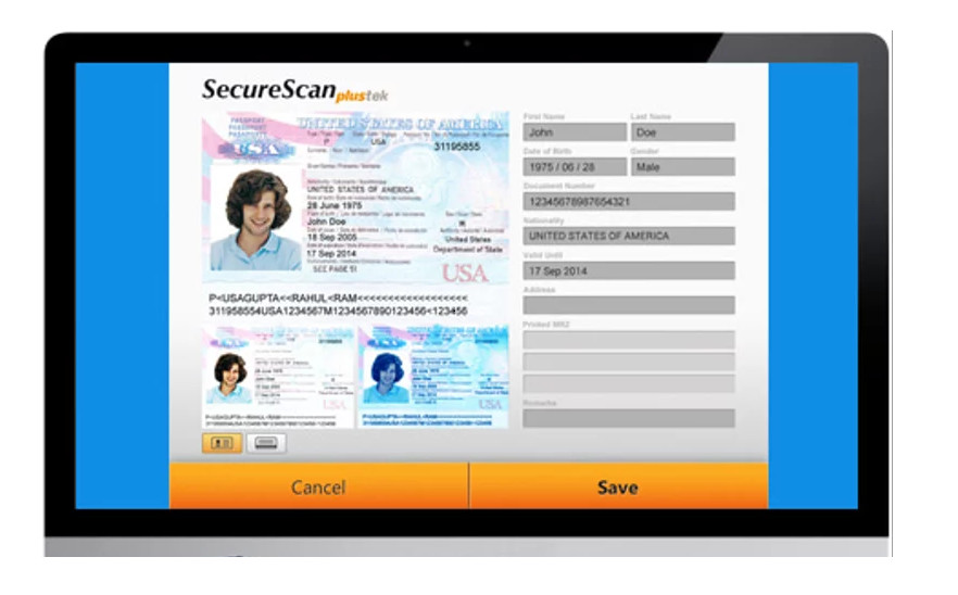 Máy Scan Hộ Chiếu chuyên dụng Plustek Securescan X100 - Hàng Chính Hãng