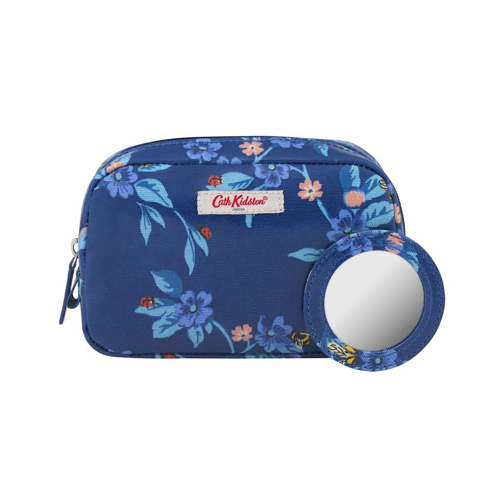 Túi mỹ phẩm Cath Kidston họa tiết Greenwich Flowers ( Classic Make Up Case Greenwich Flowers )