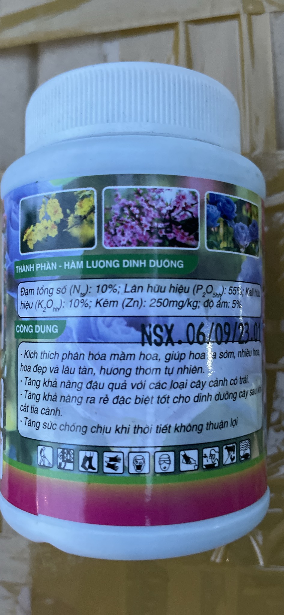 Phân bón lá kích hoa lan cây cảnh LM 100gr