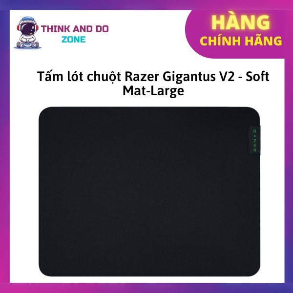 Tấm lót chuột Razer Gigantus V2 - Soft Mat-Large_RZ02-03330300-R3M1- HÀNG CHÍNH HÃNG