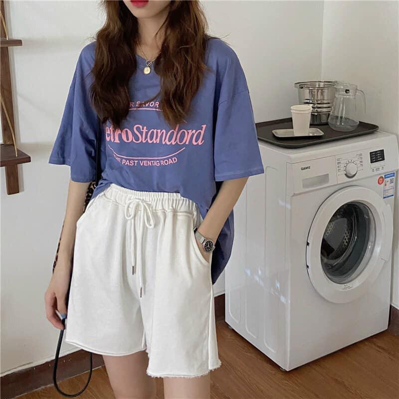 Quần đùi - sporty tưa gấu cá tính dành cho nữ về 3 màu trắng,đen và xám hot tren siêu xinh, siêu đẹp