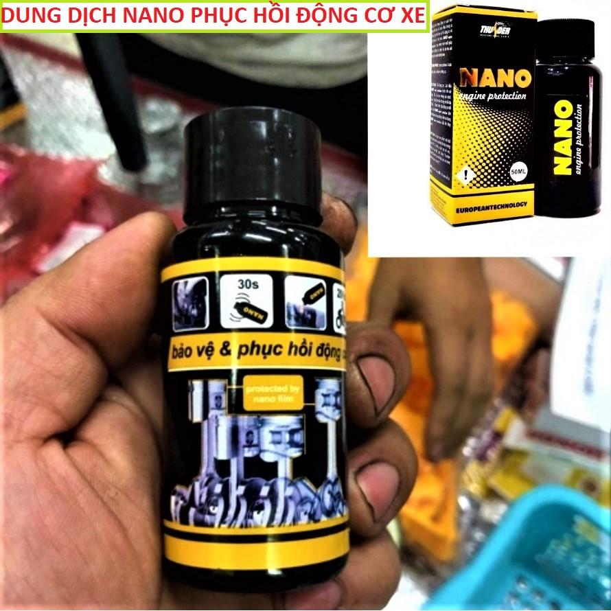 Dung dịch NANO phục hồi động cơ xe máy ô tô khỏe như mới hàng loại tốt