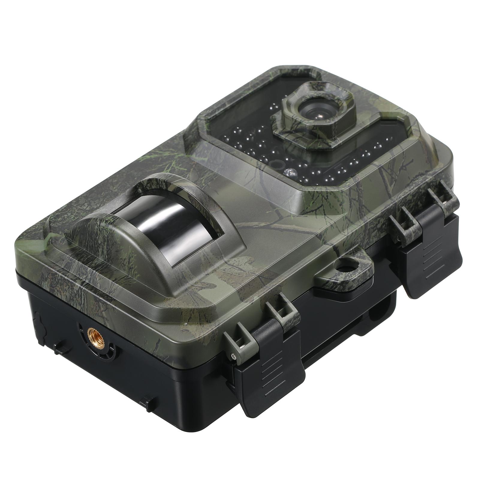 Trail Camera 16MP 4K Waterproof Game Hunting Camera with Night Vision for Wildlife Monitoring Hunting