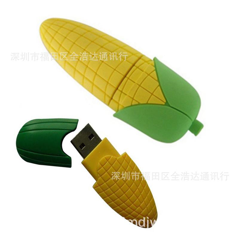 Đĩa U trái cây nhân tạo phong cách mới nhất 3.0 16G khoai tây chiên ngô sáng tạo Đĩa U 32g dâu dưa hấu Đĩa U thực phẩm 64G
