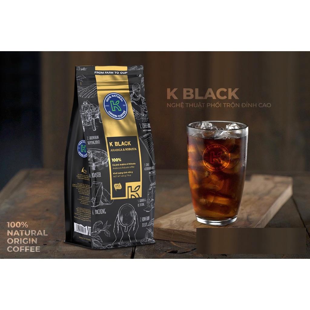 K COFFEE BLACK 227G - Cà Phê Nguyên Chất Chuẩn Châu Âu