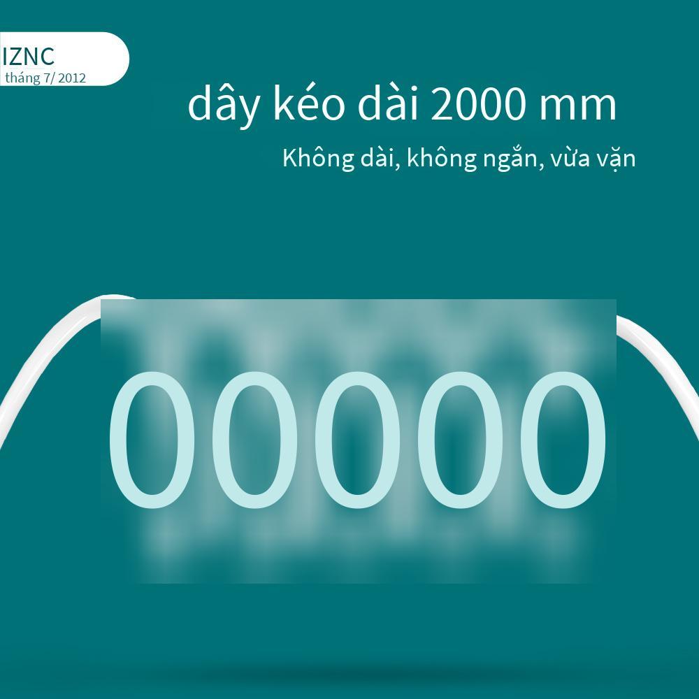 Cáp dữ liệu C6 kiểu mới nhất Cáp sạc điện thoại di động Cáp nối dài 2 mét 5A Cáp sạc nhanh Cáp USB dây nguồn có bao bì