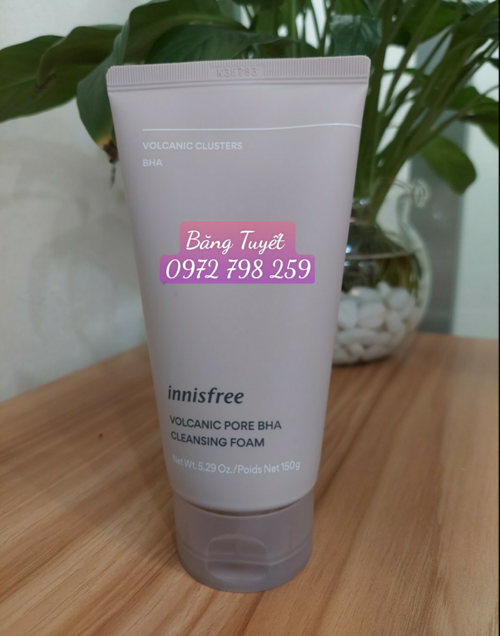 Sữa Rửa Mặt Tro Núi Lửa Giảm Mụn Đầu Đen, Bã Nhờn Innisfree chuẩn Hàn Quốc ( mẫu mới 2022)