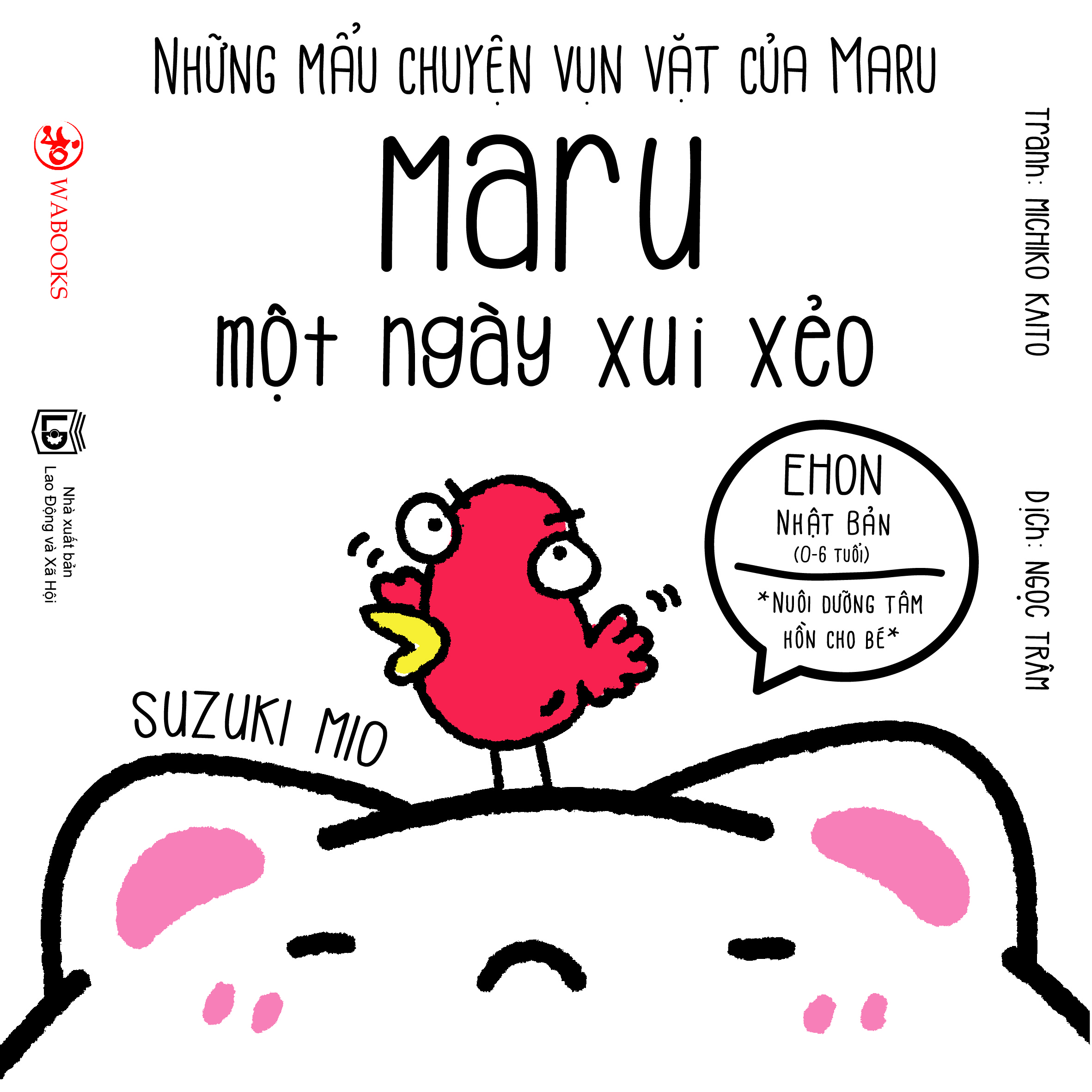 Combo 6 cuốn Ehon "Những chuyện vụn vặt của Maru" - Cho bé 0-6 tuổi thông minh, sáng tạo