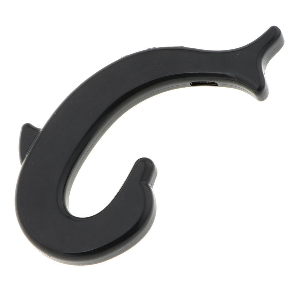 Dolphin Shape Ear Hook Bluetooth Headset Wireless Headphone with Mic