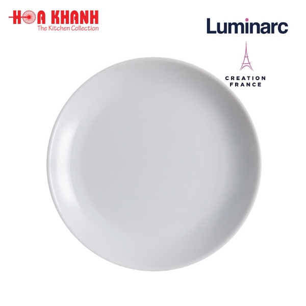 Đĩa Thủy Tinh Luminarc Diwali Granit 27cm đựng thức ăn, kháng vỡ, cường lực - Bộ 3 đĩa - P0705