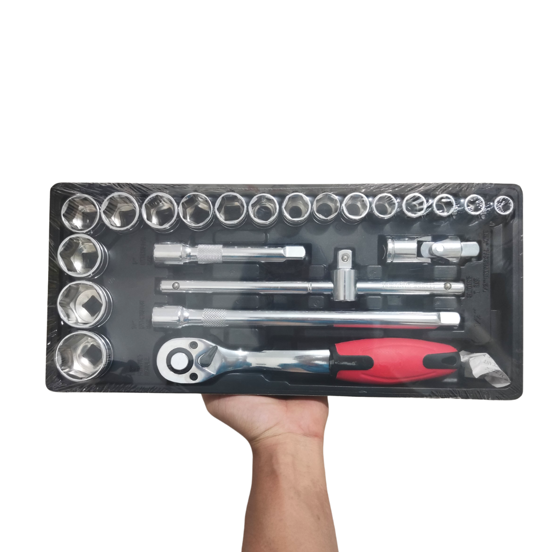 Bộ tuýp 22 chi tiết, bộ cần xiết lực 1/2" TRHN1107