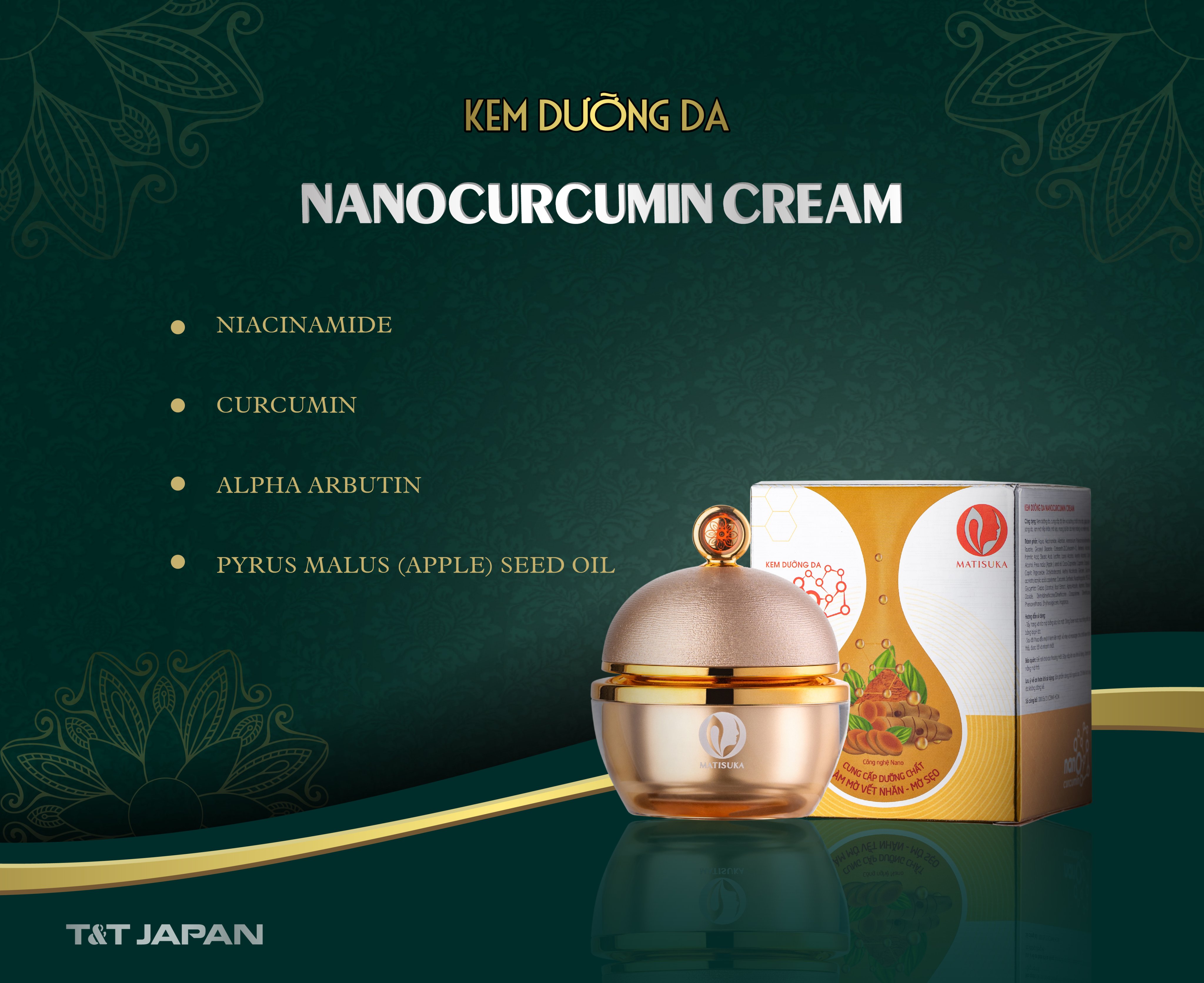KEM DƯỠNG DA NANOCURCUMIN CREAM