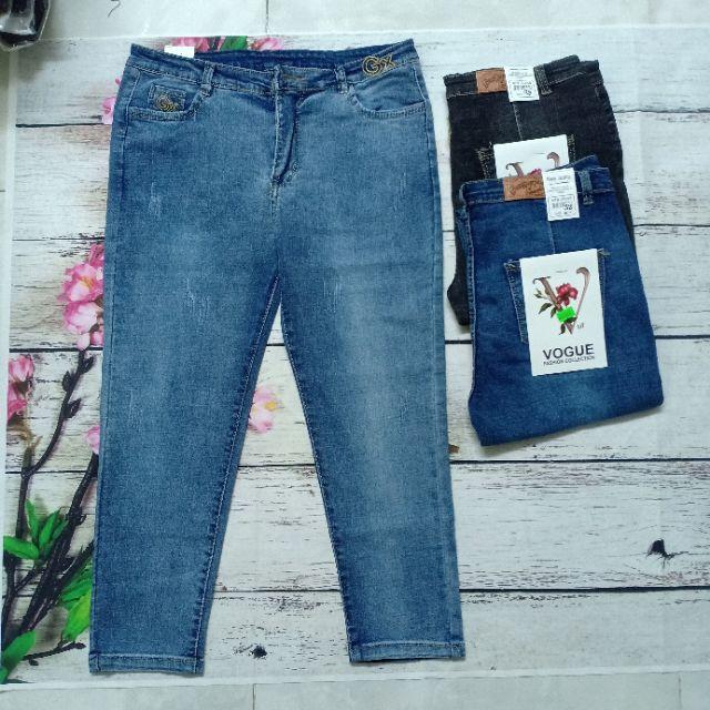 Combo 2 quần jeans lửng co giãn siêu đỉnh