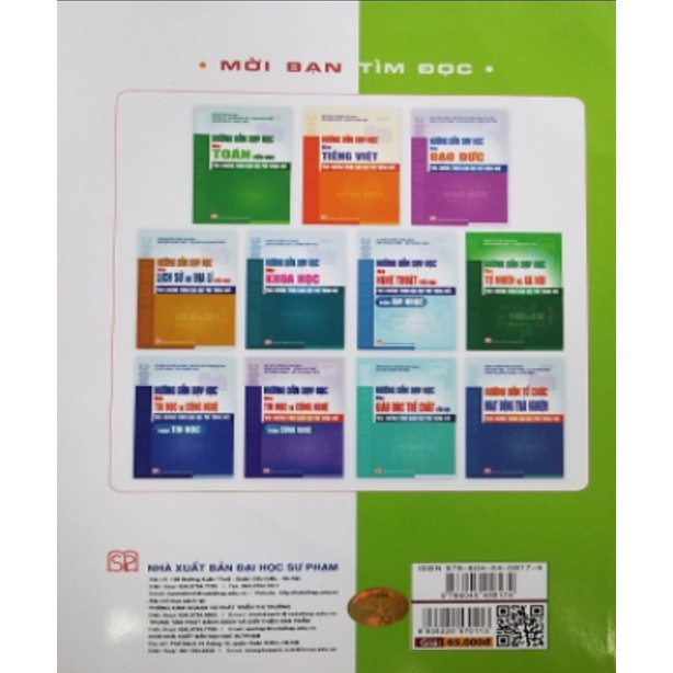 Sách - Hướng dẫn dạy học môn Nghệ thuật Tiểu học - NXB Đại học Sư phạm