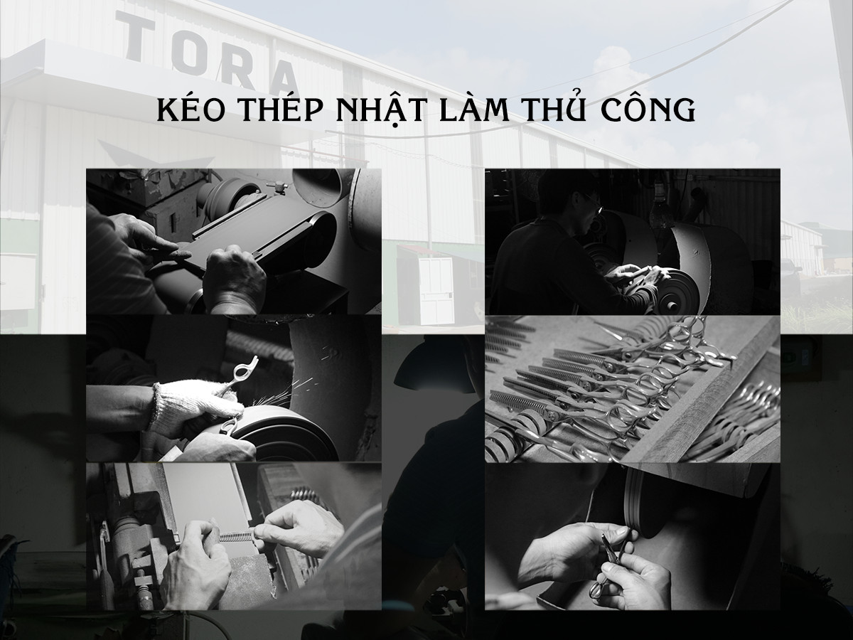 Kéo cắt tóc TORA CR-60