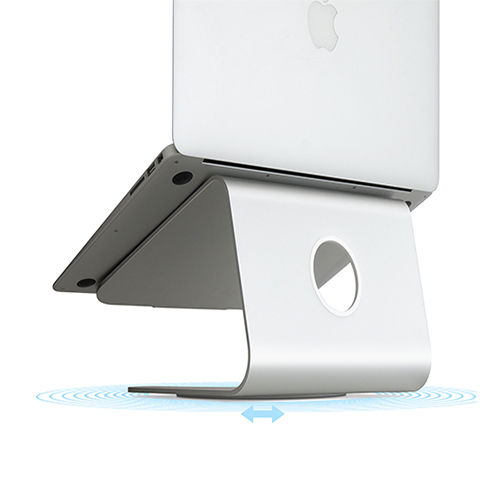 Giá Đỡ Tản Nhiệt Rain Design USA Mstand Xoay 360 Độ For Macbook/Laptop - Hàng Chính Hãng