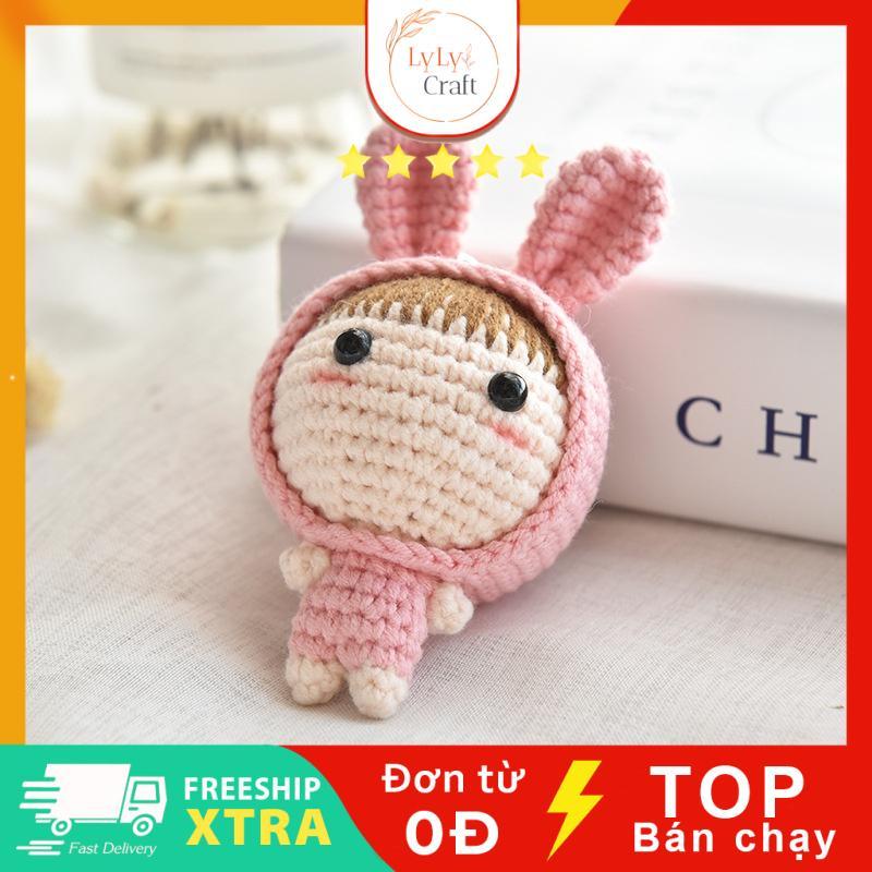 Diy Gói Nguyên Liệu Móc Len Thú Chibi Nhồi Bông Nhiều Mẫu Nghệ Thuật Móc Len Amigurumi Làm Quà Tặng Handmade Hoặc Decor Sản Phẩm