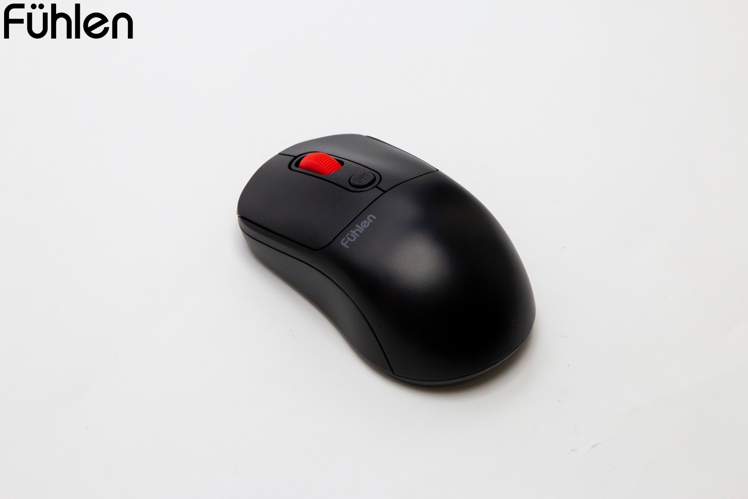 Chuột không dây Fuhlen M08s siêu bền, DPI 1600, bảo hành hãng Ninza 24 tháng, Tặng kèm pin- Hàng chính hãng