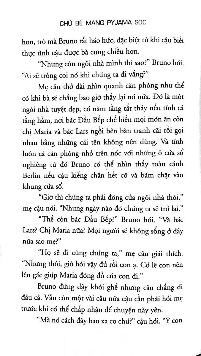Chú Bé Mang Pyjama Sọc (Tái Bản)