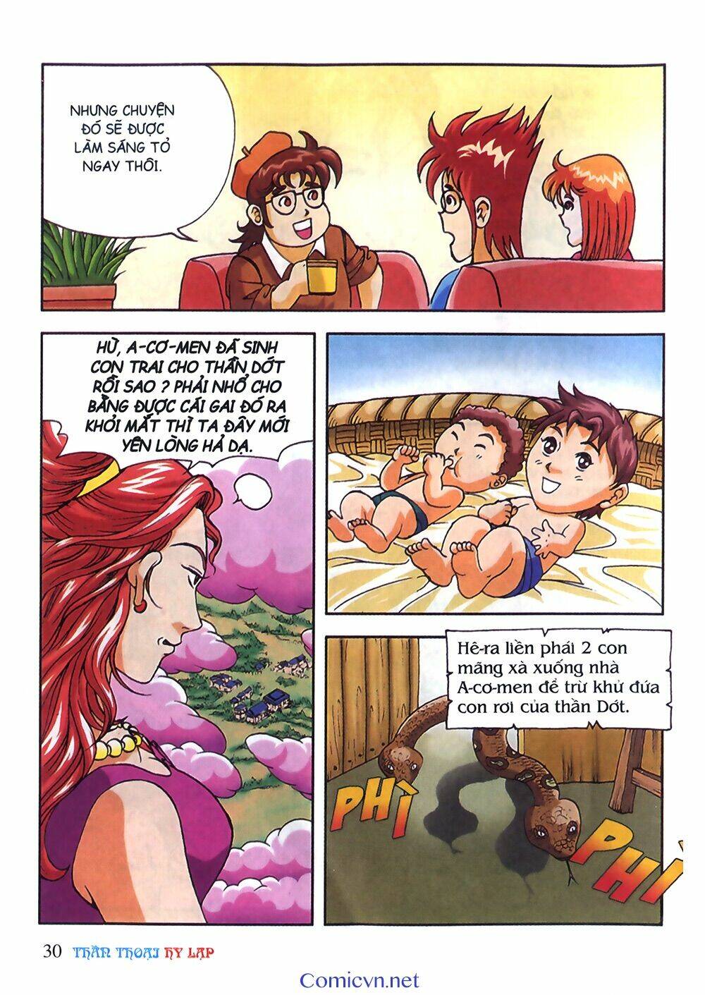 thần thoại hy lạp màu chapter 28 29