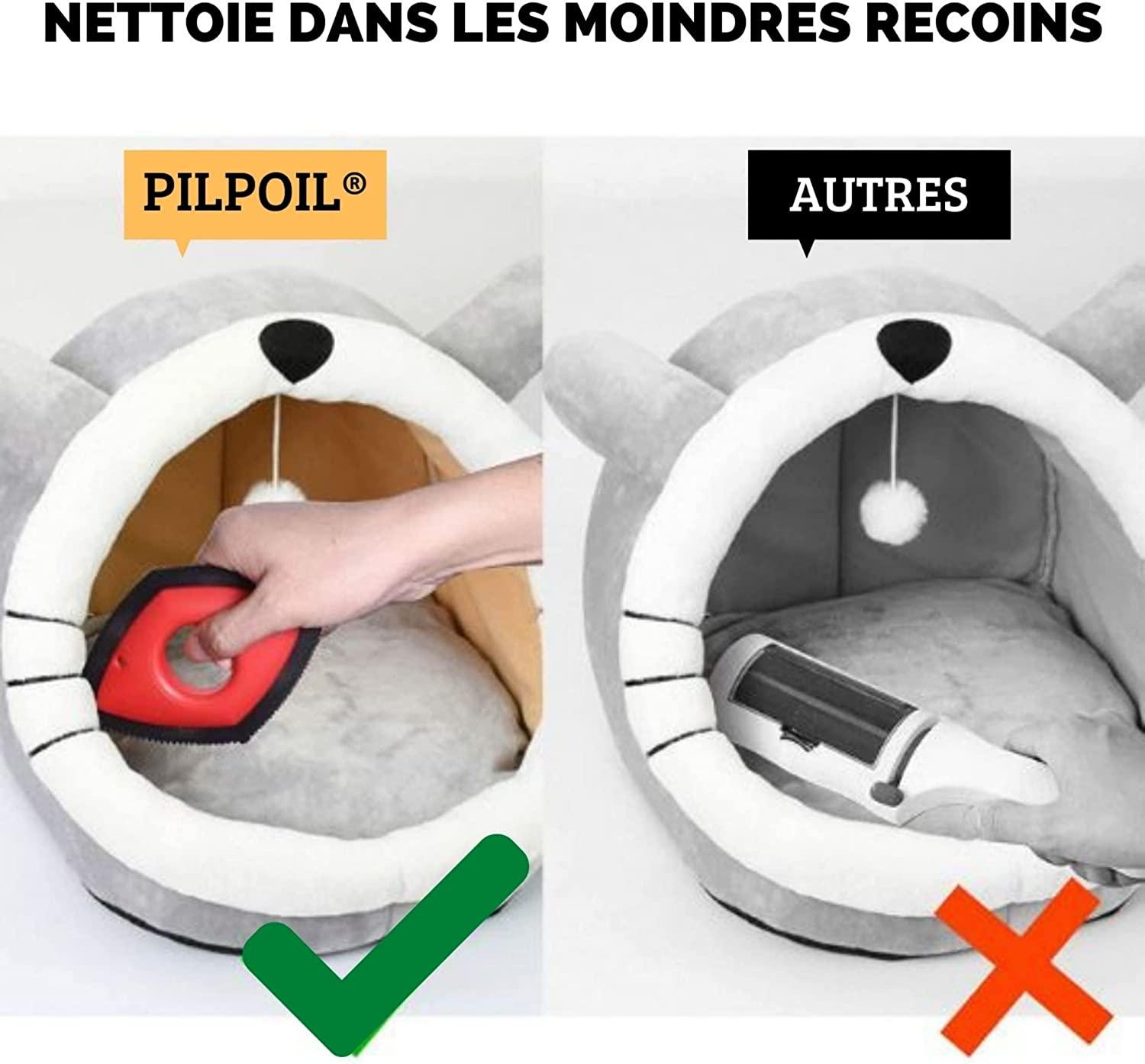Lược Chải Lông Cho Chó Mèo | Máy Giặt Thảm |  lông và lông trên thảm, quần áo, ghế sofa, ô tô khó tiếp cận. Anti Pilling Razor Squeegee Pickup Lint Remover Tái sử dụng