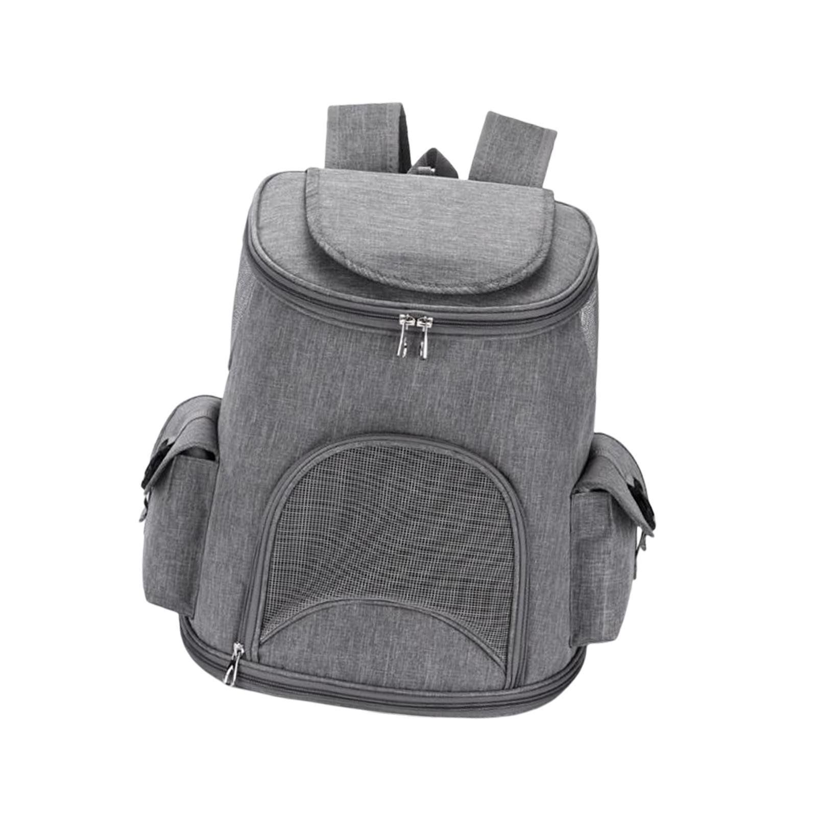 Pet Carrier Backpack Adjustable Strap Pet Travel Bag for Camping Outdoor Dog