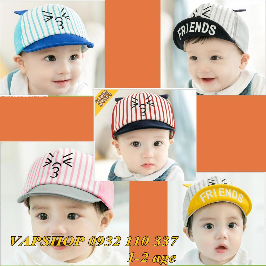 MŨ LƯỠI TRAI CHO BÉ 1-3 TUỔI